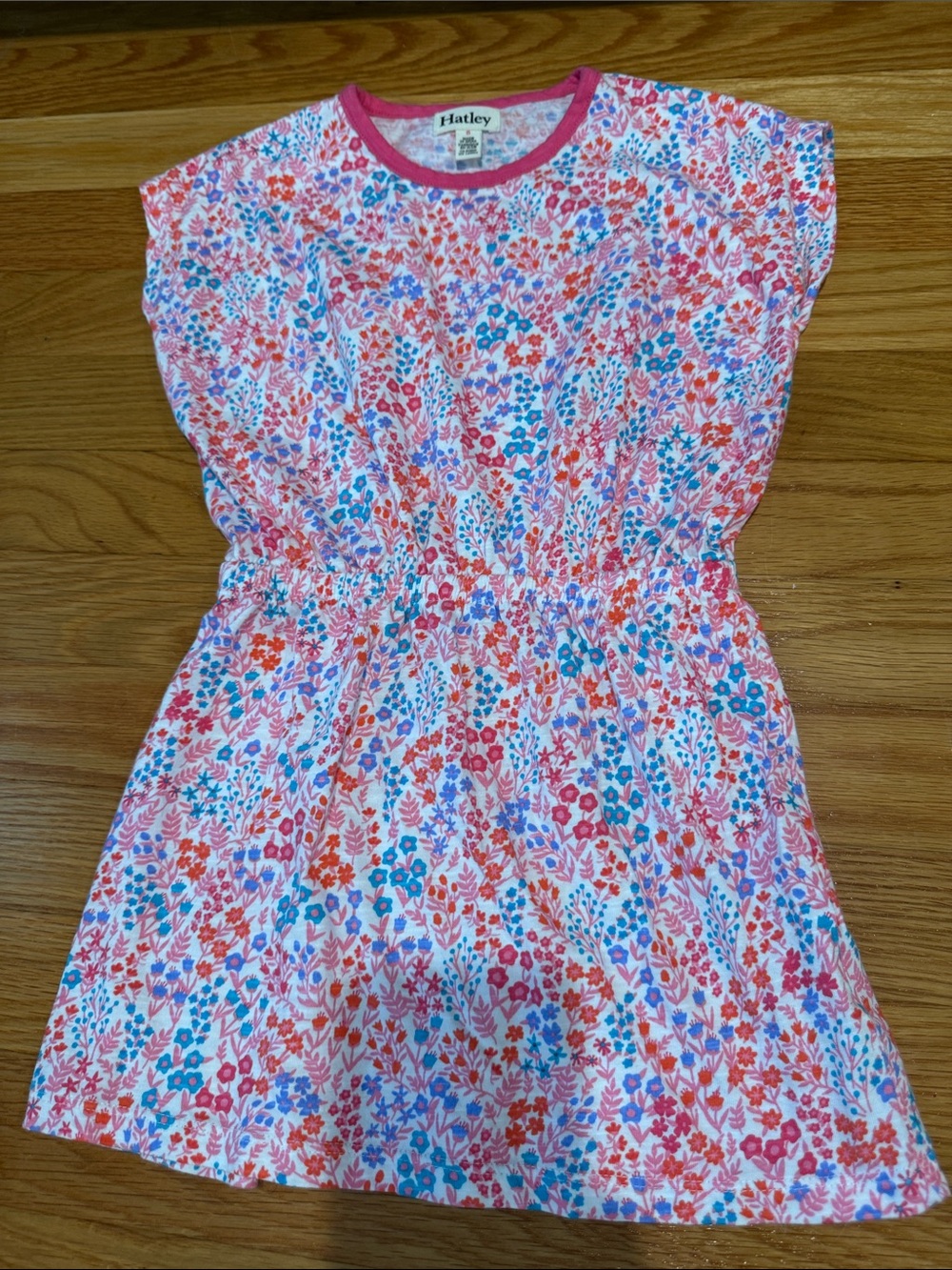 Hatley Multicolor Floral Elastic-Waist Girls' Dress